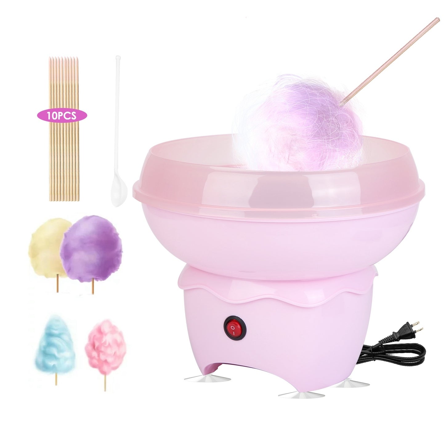 1Pc Cotton Candy Maker Portable Cotton Candy Machine