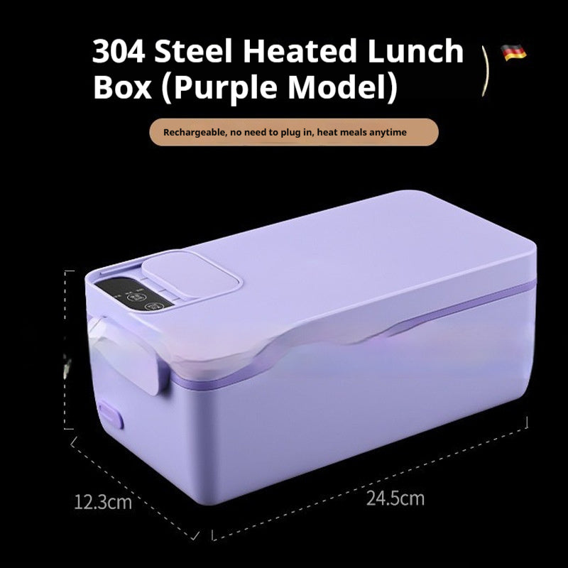 Rechargeable Home Office Worker Hot Rice Electric Heat Insulation Lunch Box