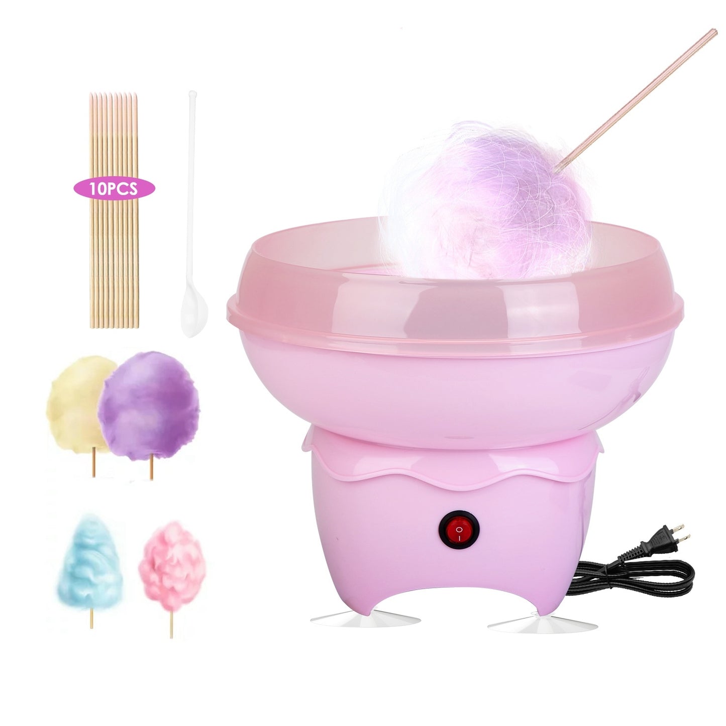 1Pc Cotton Candy Maker Portable Cotton Candy Machine