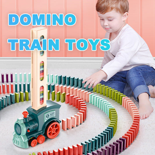 Domino Train Toys Baby Toys Car Puzzle